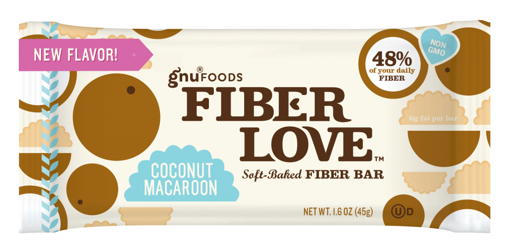 FiberLove Coconut Macaroon - the best coconut fiber bar.